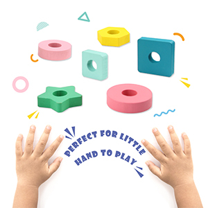 Juguetes educativos apilables para niños pequeños Aprendizaje preescolar4