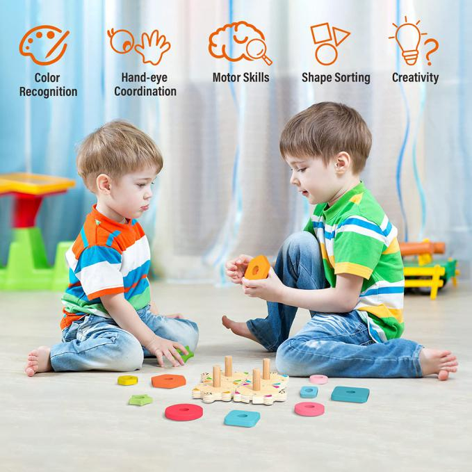 Образовне играчке за слагање за малу децу Предшколско учење7